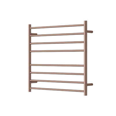 Modern National Mirage 8 Bar Heated Towel Rail Champagne