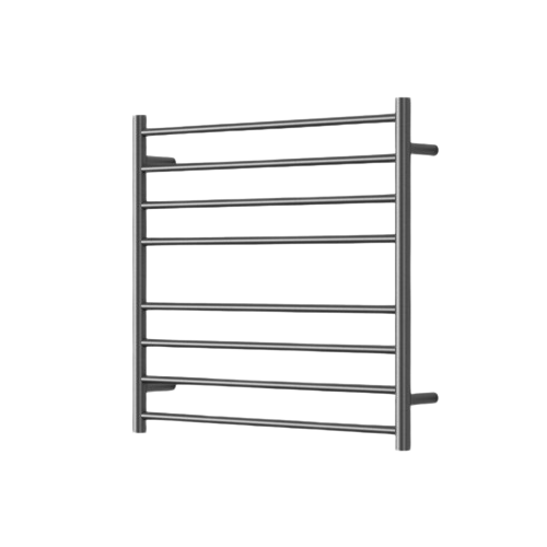 Modern National Mirage 8 Bar Heated Towel Rail Gun Metal