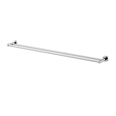 Modern National Mirage Double Towel Rail 900mm Chrome