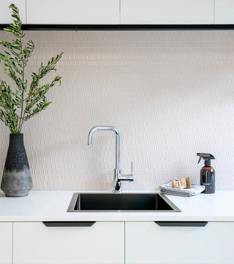 Meir Round Kitchen Mixer Tap - Polished Chrome