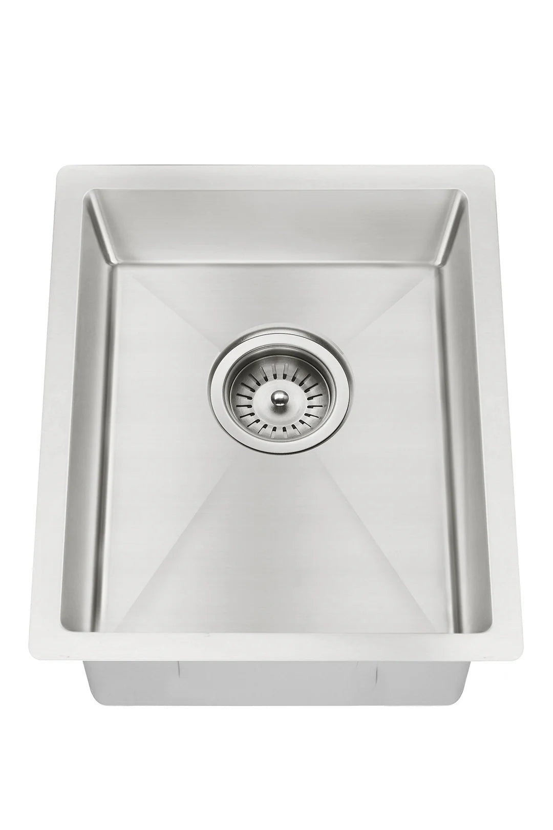 Meir Kitchen Sink - Single Bowl 380 x 440 - PVD Brushed Nickel