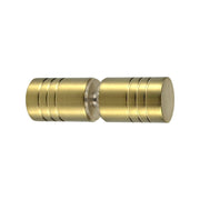 Modern National Shower Door Handle - Brushed Bronze