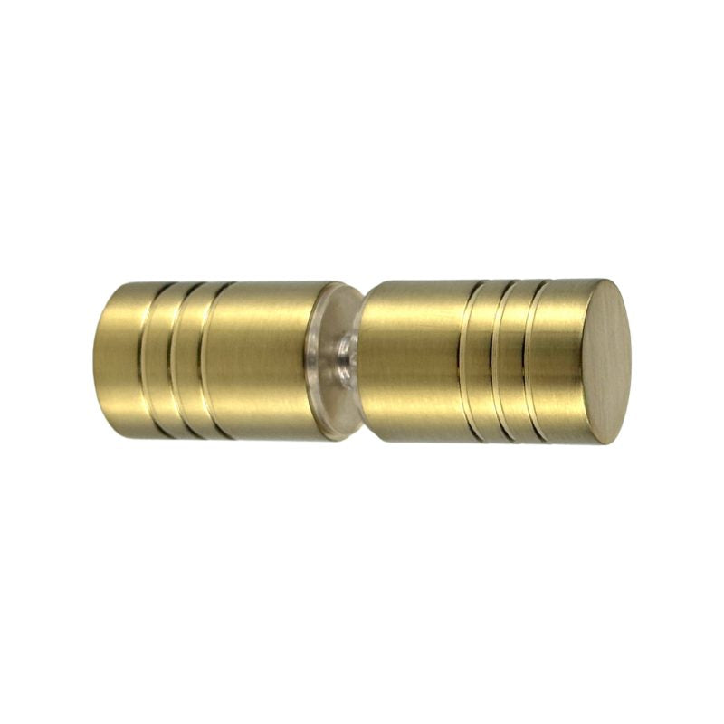 Modern National Shower Door Handle - Brushed Bronze