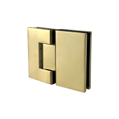 Modern National Shower Door Hinge 180 Degrees - Brushed Bronze