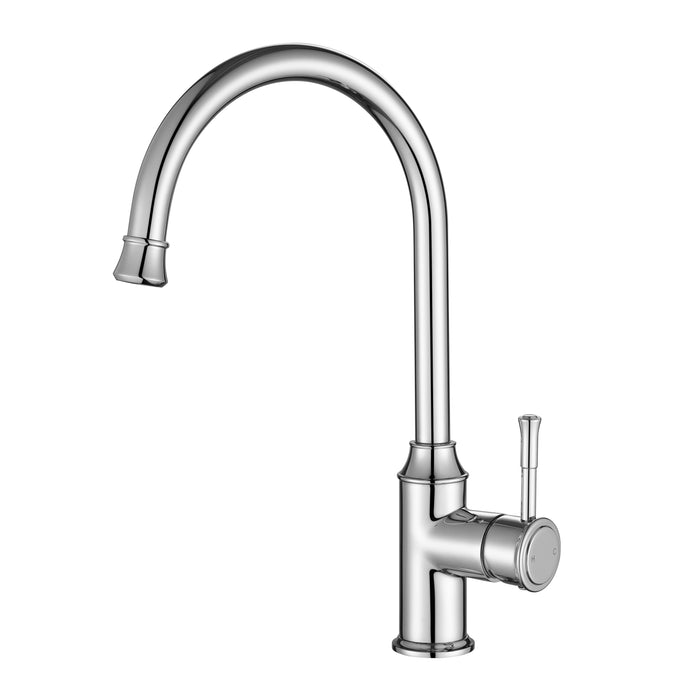 Modern National Montpellier Gooseneck Kitchen Mixer