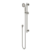 Modern National Montpellier Rail Shower - Brushed Nickel