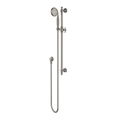 Modern National Montpellier Rail Shower - Brushed Nickel