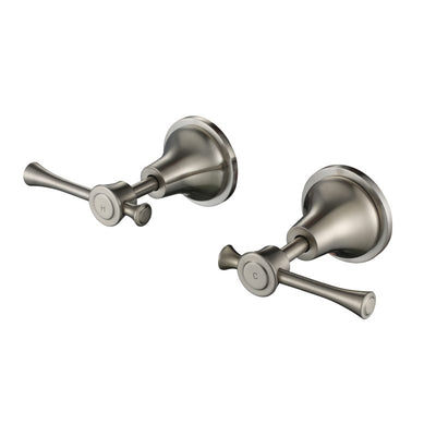 Modern National Montpellier Wall Tops - Brushed Nickel