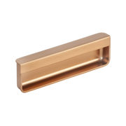 Momo Moule Edge Flush 128mm in Brushed Dark Brass