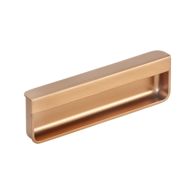 Momo Moule Edge Flush 128mm in Brushed Dark Brass