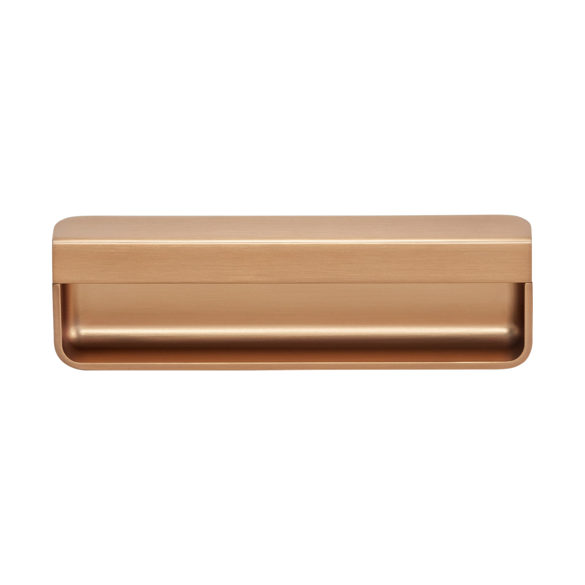 Momo Moule Edge Flush 128mm in Brushed Dark Brass - view 2
