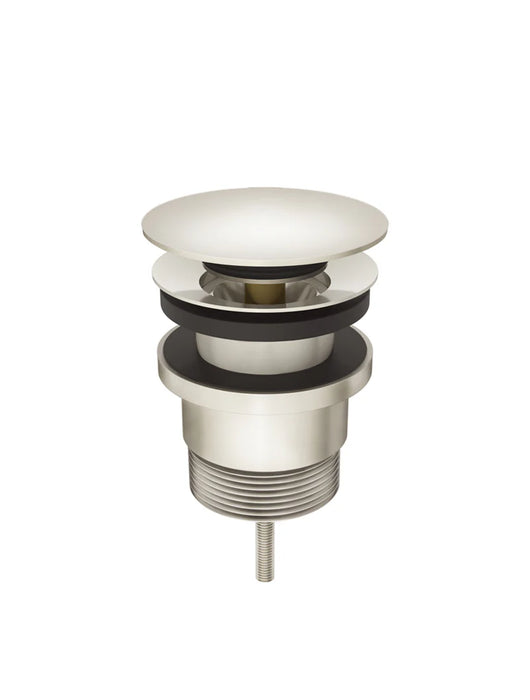 Meir Universal all-in-one Pop Up Waste - Basin & Bath - Brushed Nickel