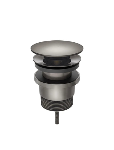 Meir Universal all-in-one Pop Up Waste - Basin & Bath Gunmental