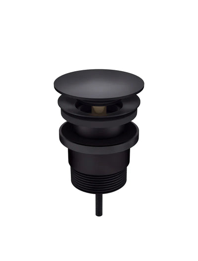 Meir Universal all-in-one Pop Up Waste - Basin & Bath Matte Black