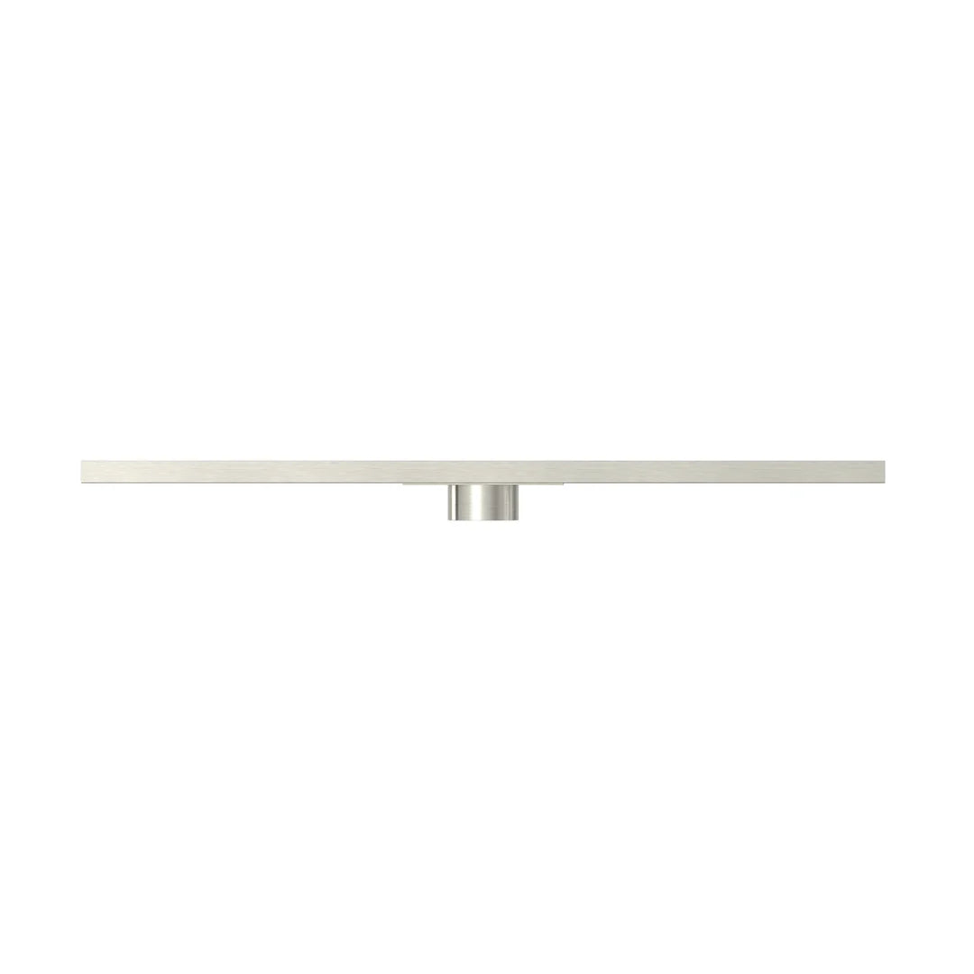 Meir Shower Channel Waste With Tile Insert 900mm Brushed Nickel