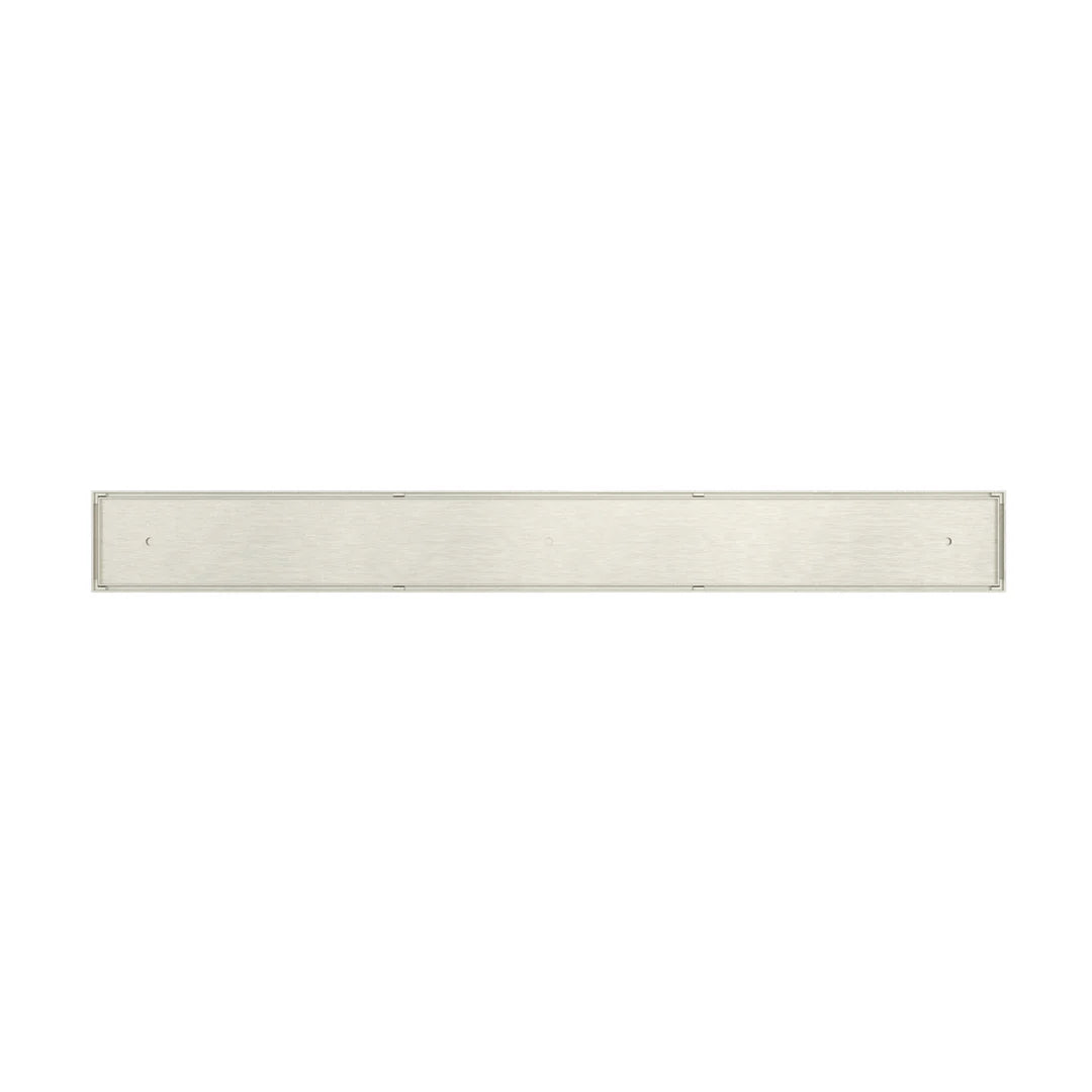 Meir Shower Channel Waste With Tile Insert 900mm Brushed Nickel