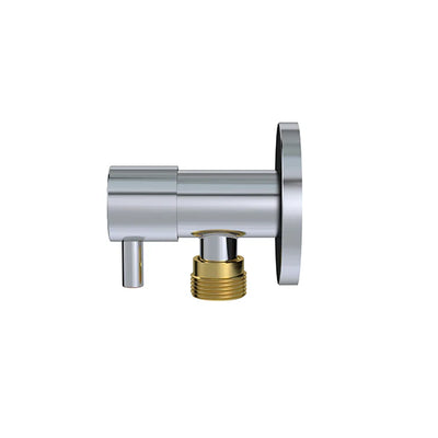 Meir Mini Stop Cistern Tap - Chrome