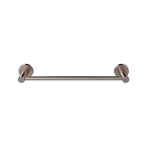 Meir Single Towel Rail 300mm Champagne