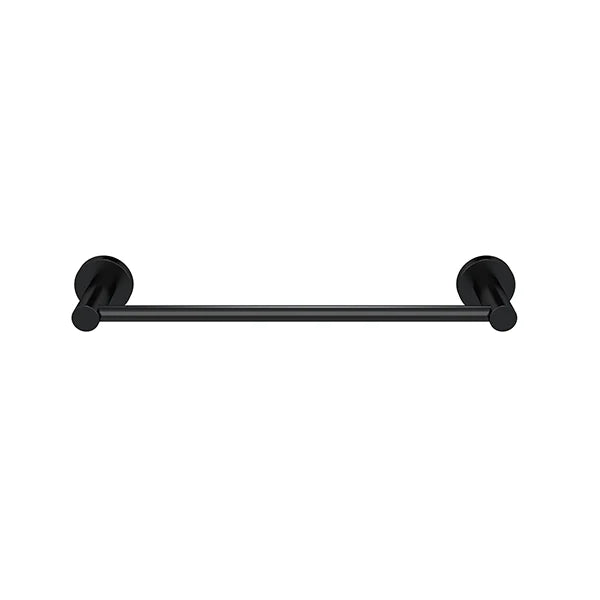 Meir Single Towel Rail 300mm Matte Black