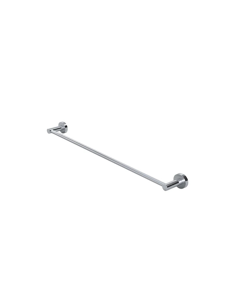 Meir Round Single Towel Rail 600mm - Polished Chrome