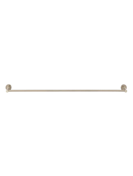 Meir Round Single Towel Rail - Champagne
