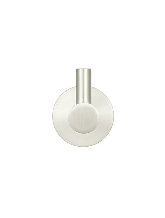 Round Robe Hook - Brushed Nickel