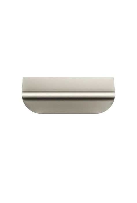 Meir Öppen Edge-Pull 75mm Cabinet Handle (Brushed) Brushed Nickel