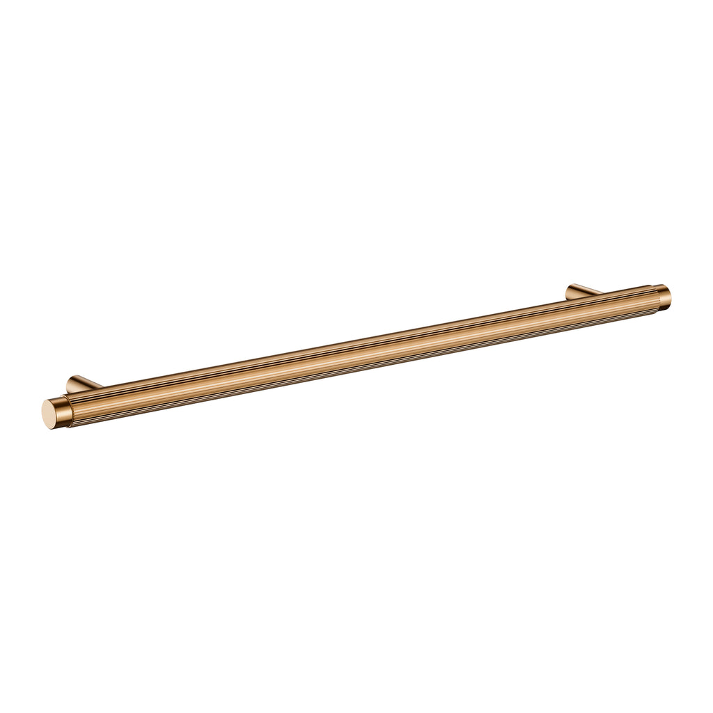Meir Oppen Appliance Pull Handle (Linear Knurled) Lustre Bronze