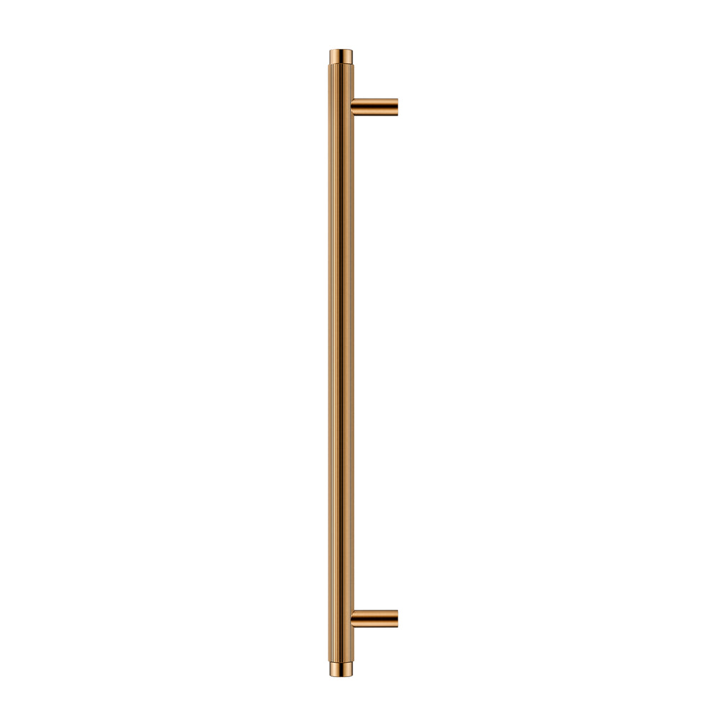 Meir Oppen Appliance Pull Handle (Linear Knurled) Lustre Bronze