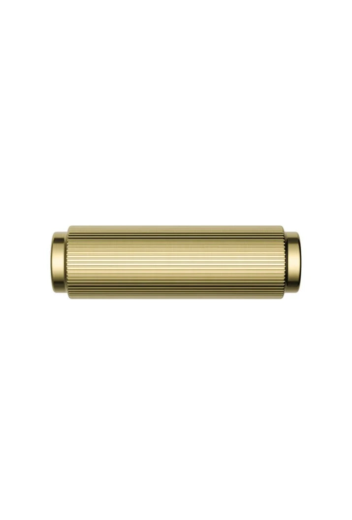 Meir Öppen T-Pull Cabinet Handle (Linear Knurled) Tiger Bronze