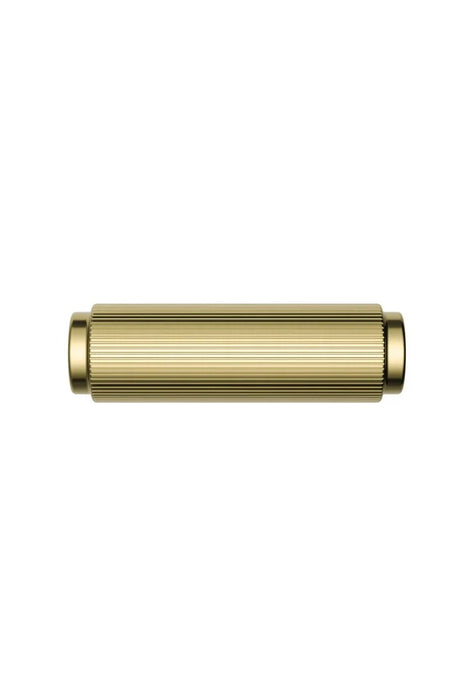 Meir Öppen T-Pull Cabinet Handle (Linear Knurled) Tiger Bronze