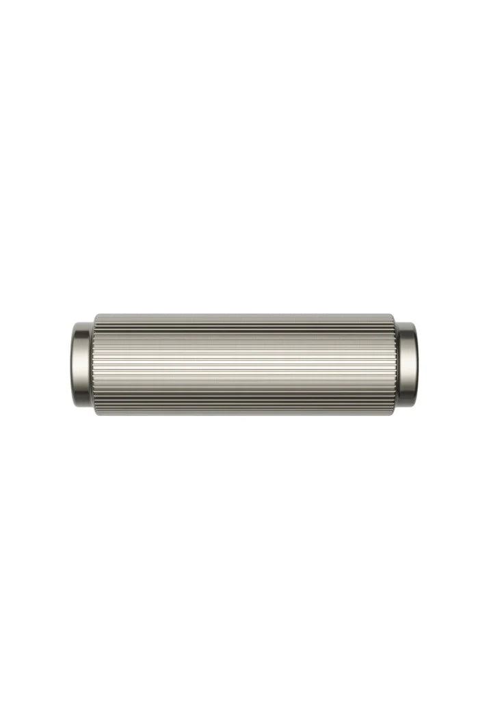 Meir Öppen T-Pull Cabinet Handle (Linear Knurled) Brushed Nickel