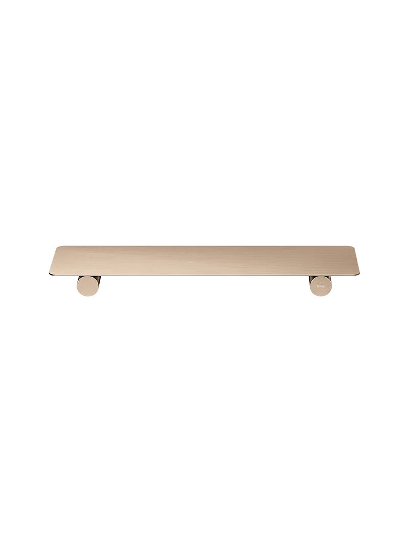 Meir Curvae Shower Shelf Champagne