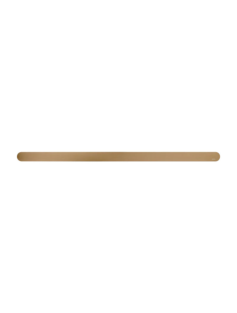 Meir Curvae Double Towel Rail 600mm Lustre Bronze