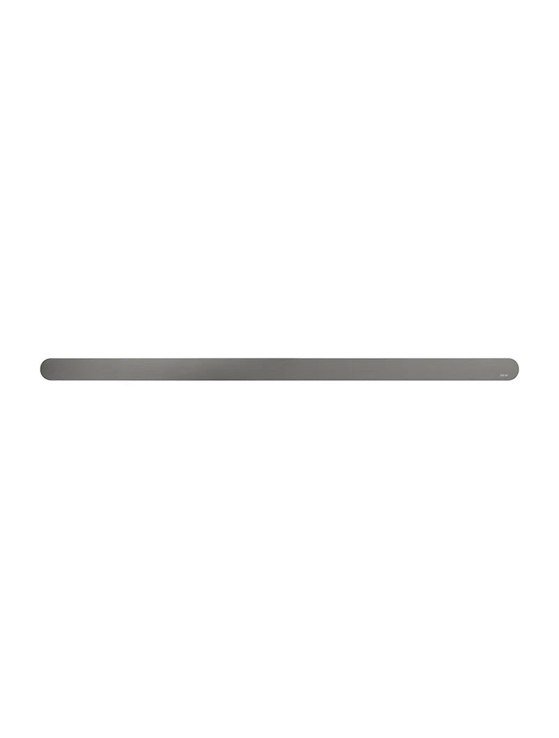 Meir Curvae Double Towel Rail 600mm Gunmetal