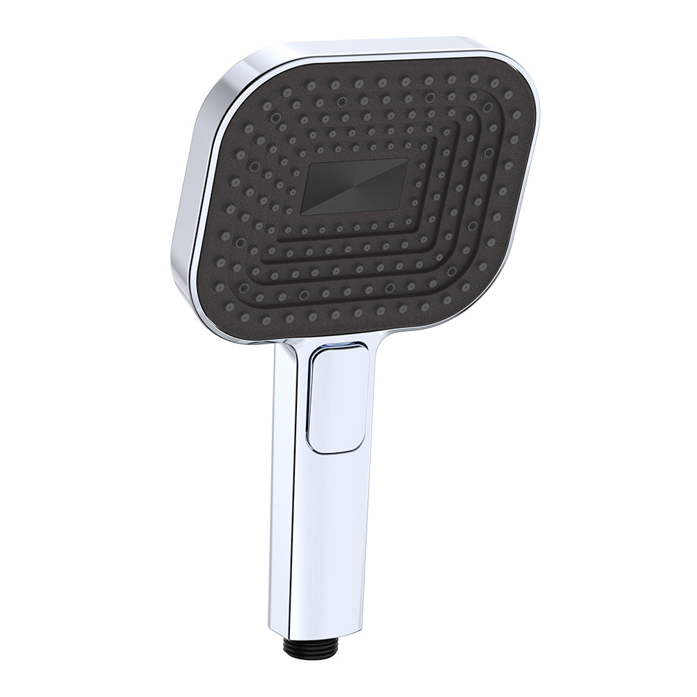 Fienza Kuro Hand Shower Head Soft Square Chrome