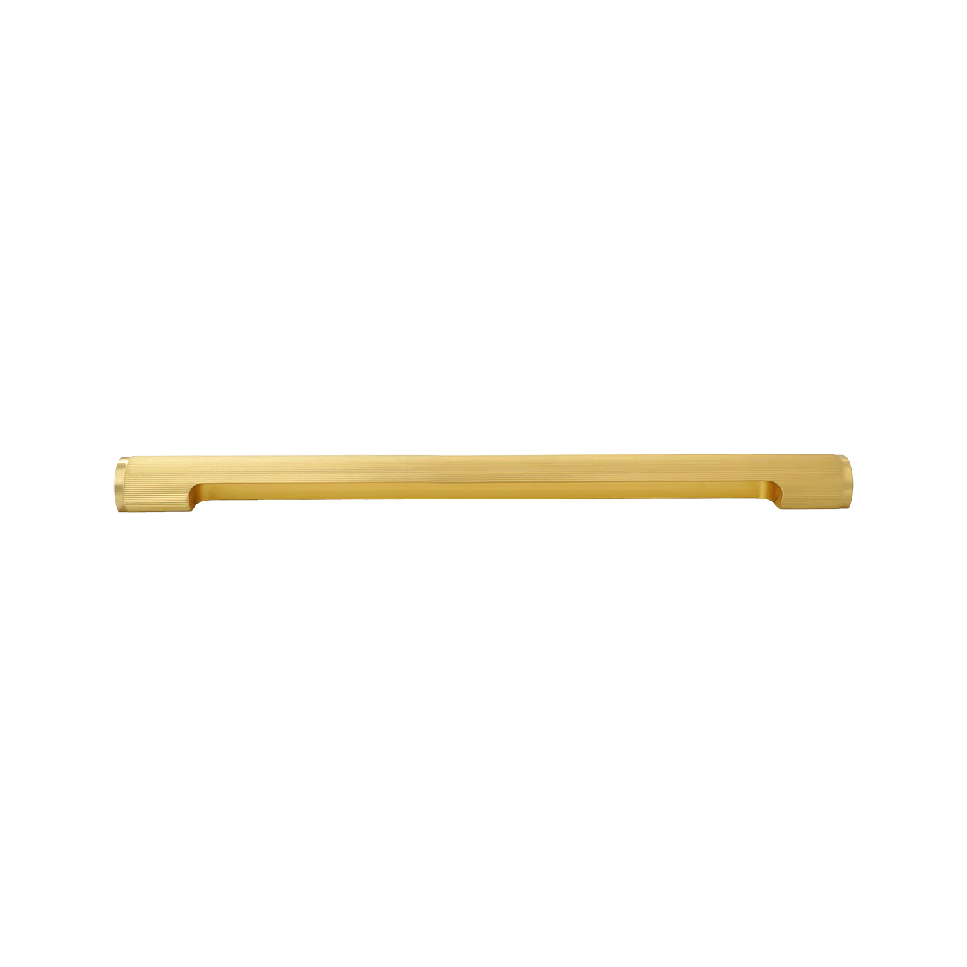 Momo Manhattan Pull Handle 320mm Brushed Satin Brass