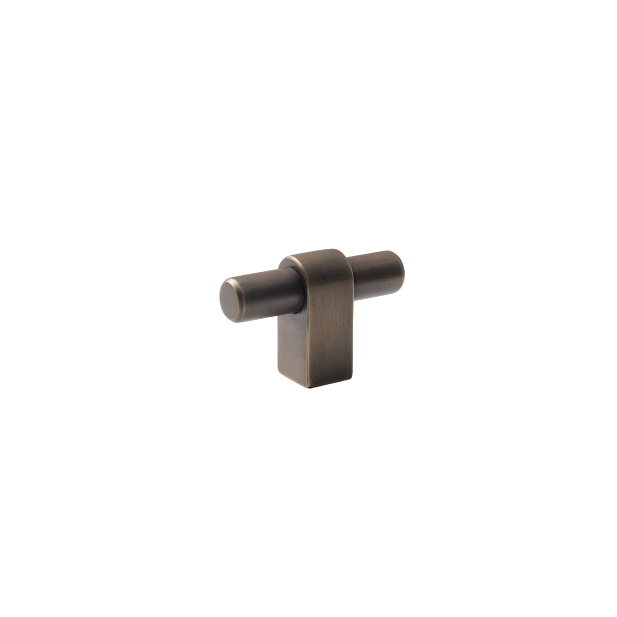 Momo Maida T Knob 52mm in Antique Brass