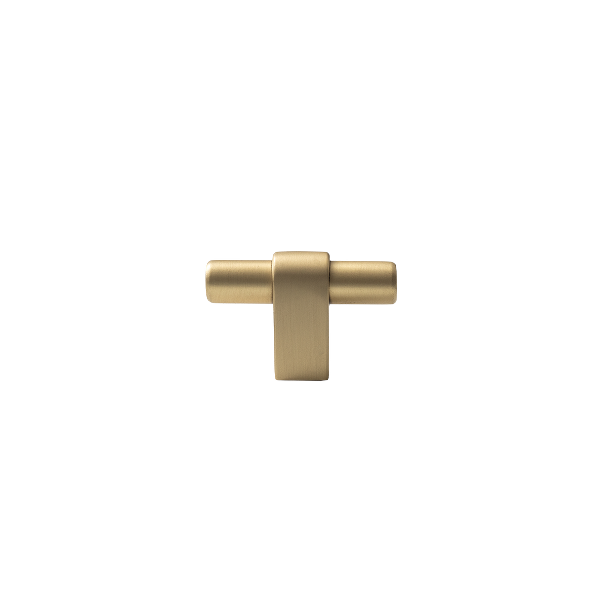 Momo Maida T Knob 52mm in Brushed Satin Brass - view 2