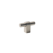 Momo Maida T Knob 52mm in Dull Brushed Nickel