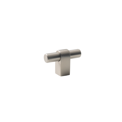 Momo Maida T Knob 52mm in Dull Brushed Nickel