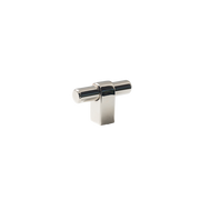 Momo Maida T Knob 52mm in Polished Nickel