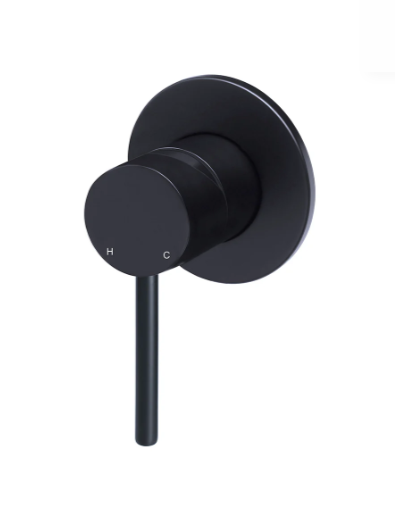 Meir Matte Black Pin Tapware Package