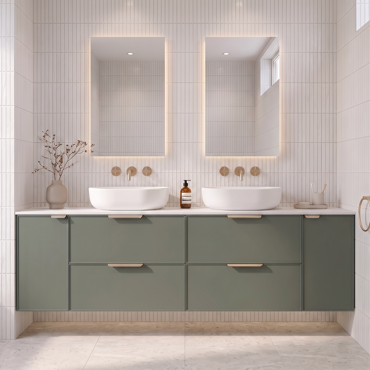 Fifth Avenue Madison Wall Hung Vanity