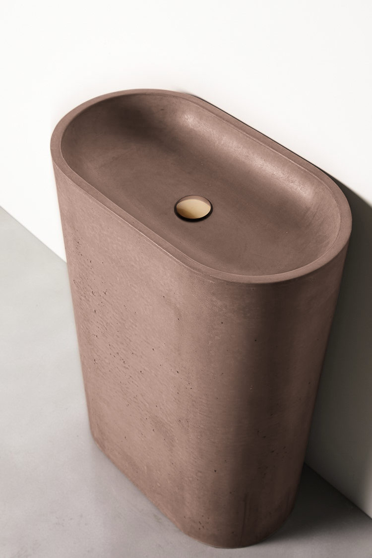 Nood Co Molli Freestanding Basin (21 concrete finishes)