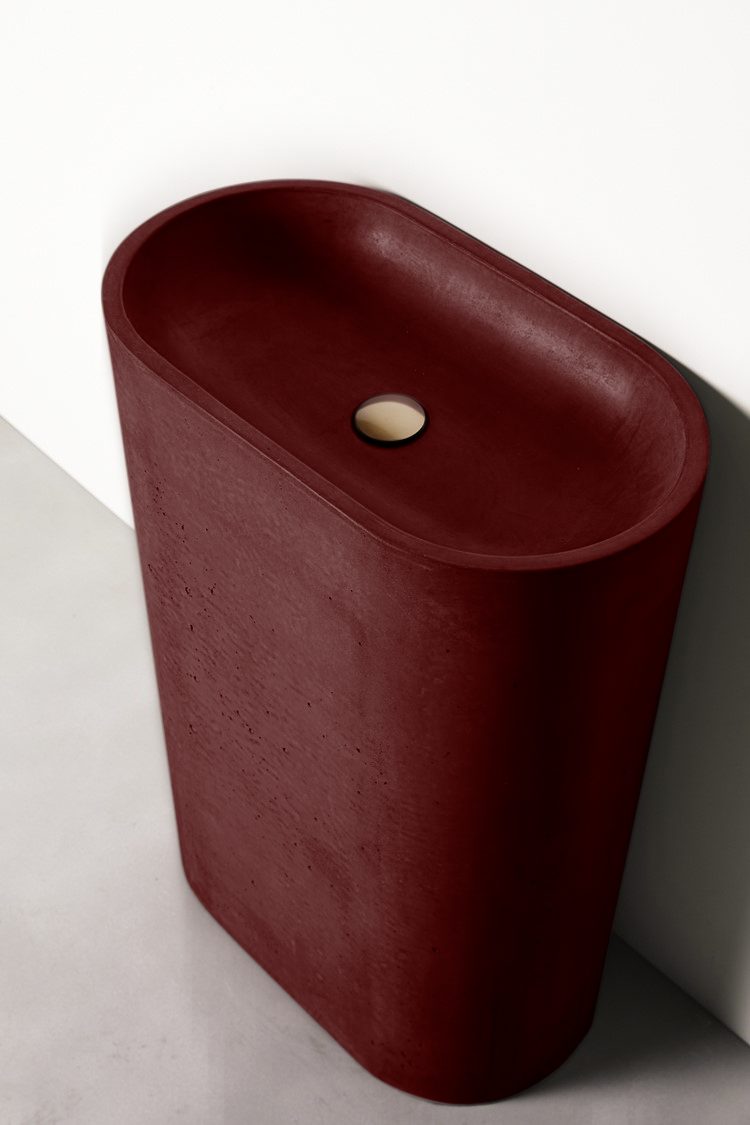 Nood Co Molli Freestanding Basin (21 concrete finishes)
