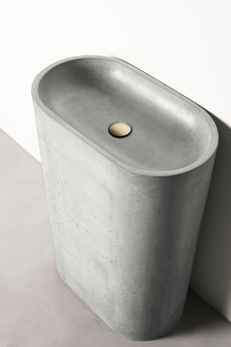 Nood Co Molli Freestanding Basin (21 concrete finishes)