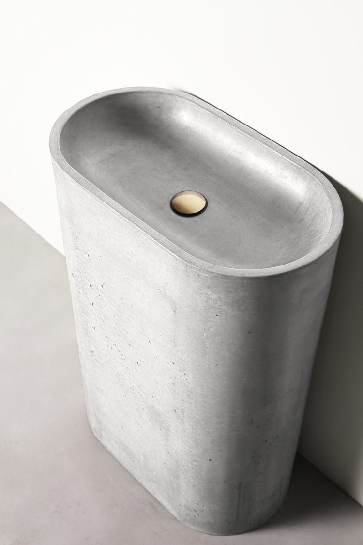 Nood Co Molli Freestanding Basin (21 concrete finishes)
