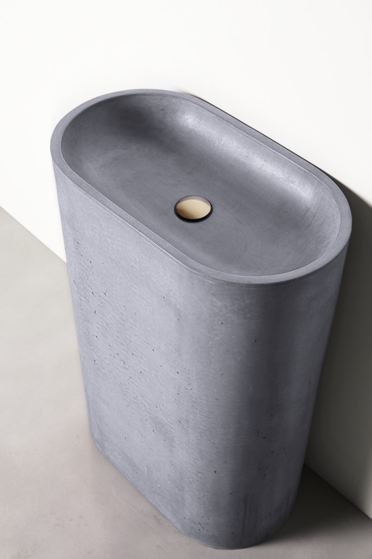 Nood Co Molli Freestanding Basin (21 concrete finishes)
