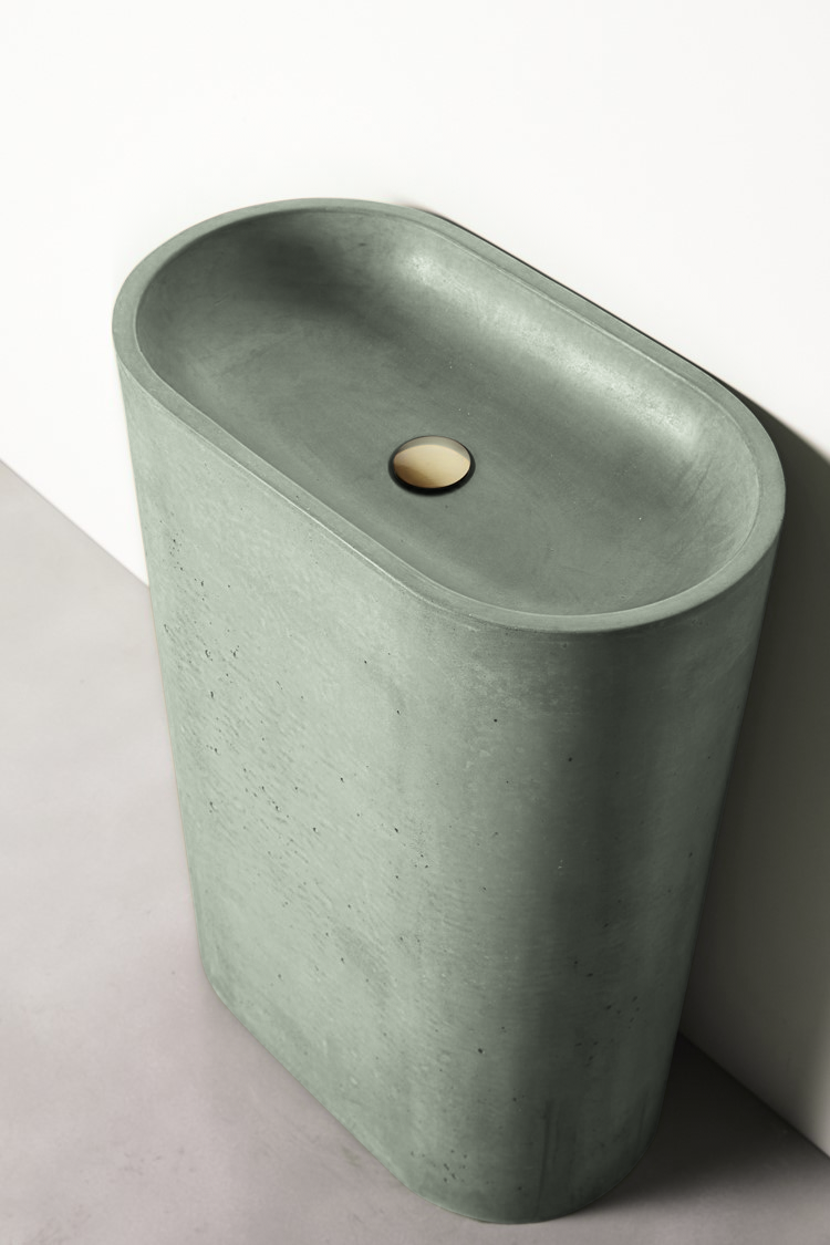 Nood Co Molli Freestanding Basin (21 concrete finishes)